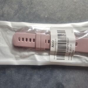 Pink Silicone Watch Band